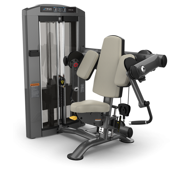 True : Palladium Series : Seated Bicep Curl